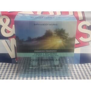 BBW Crisp Morning Air Fresh & Relaxing Wallflower Fragrance Refills